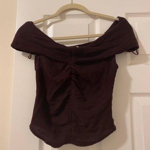 Free People Purple Top